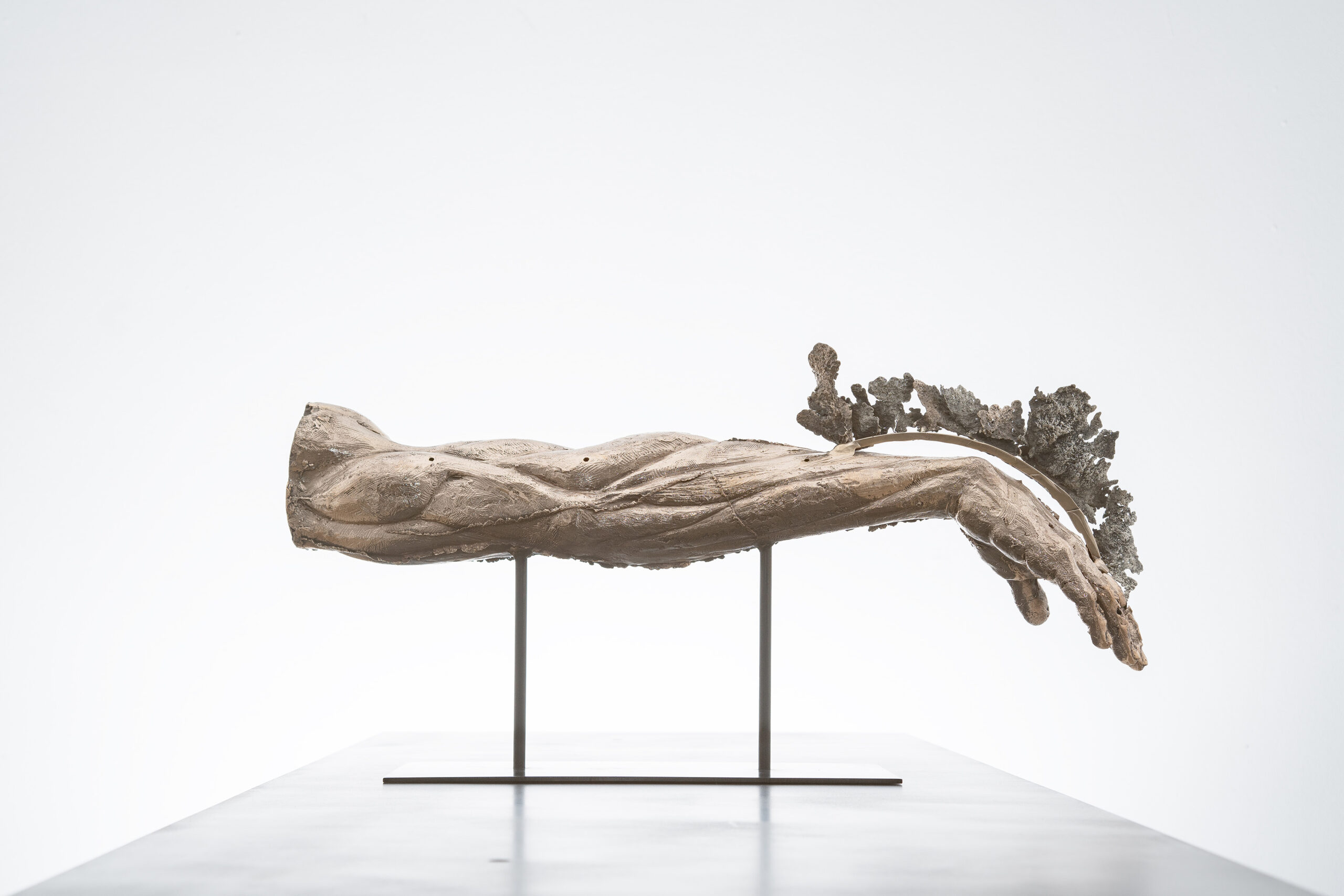 Contemporary relic, bronze sculpture