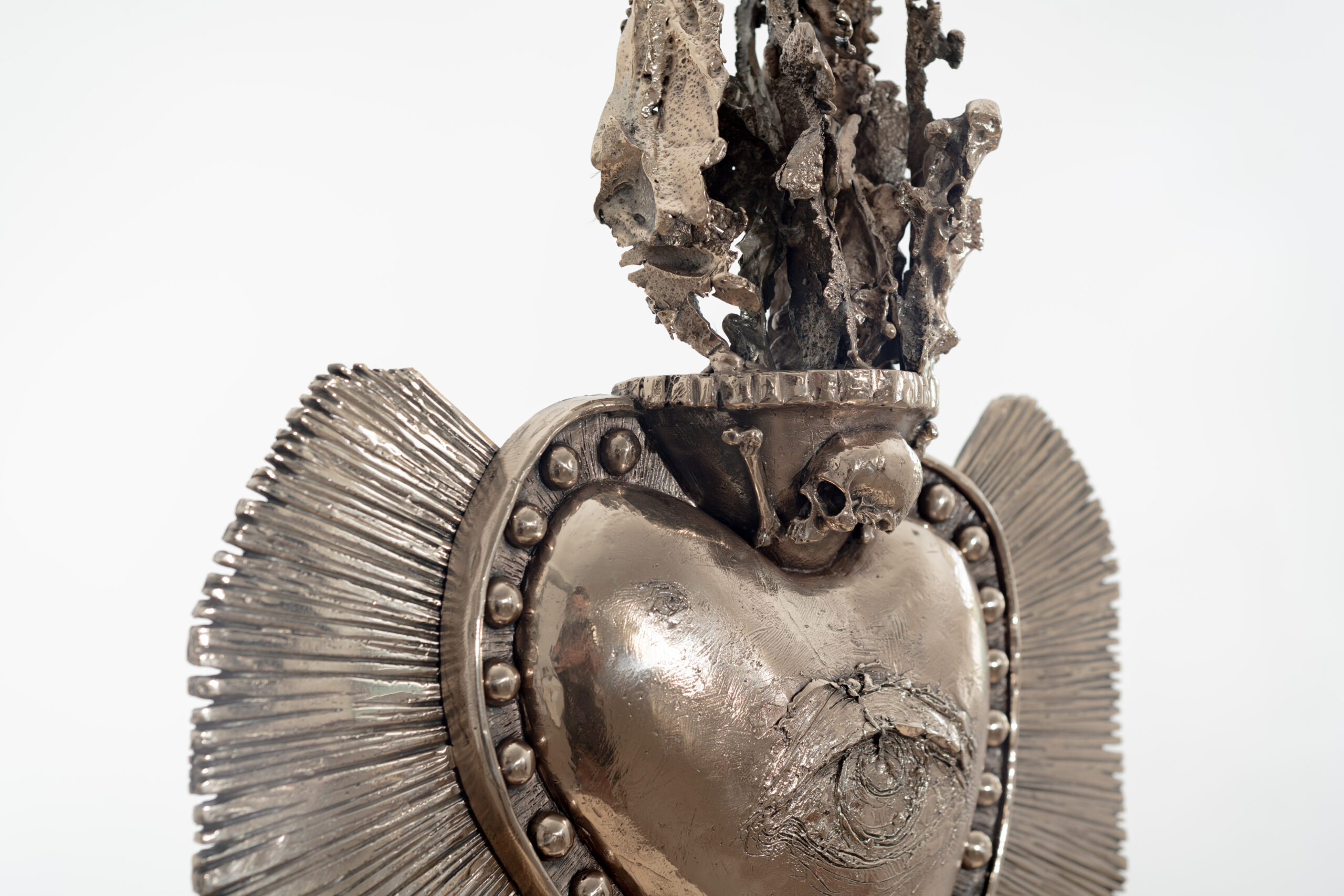 Anatomical ex-voto, lost-wax bronze